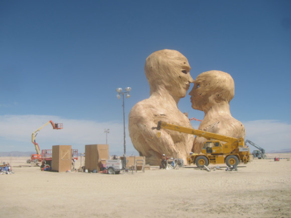 statua del Burning Man