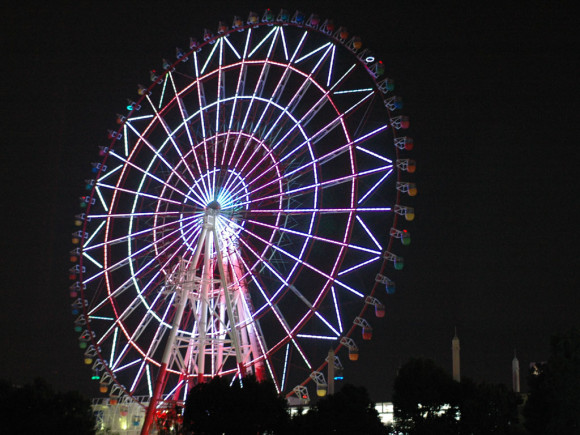 Ferris wheel of Odaiba