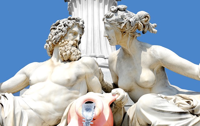 Statue degli dei nei templi greci e storie antiche templi greci e storie antiche