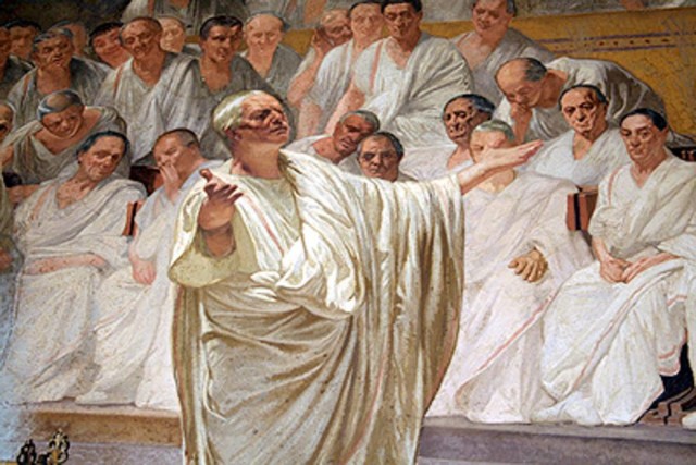 Lezioni di Cicerone ai politici di oggi