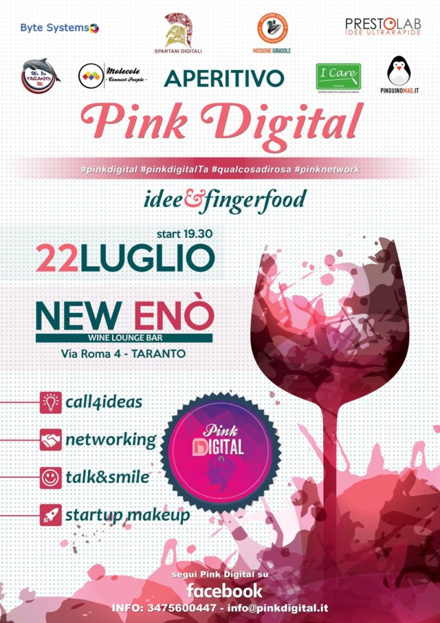 Aperitivo Pink Digital - TARANTO Aperitivo Pink Digital - TARANTO