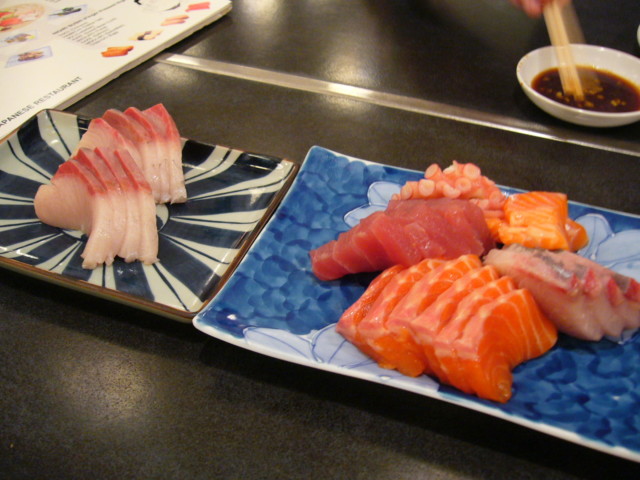 Ordinare al giapponese sashimi