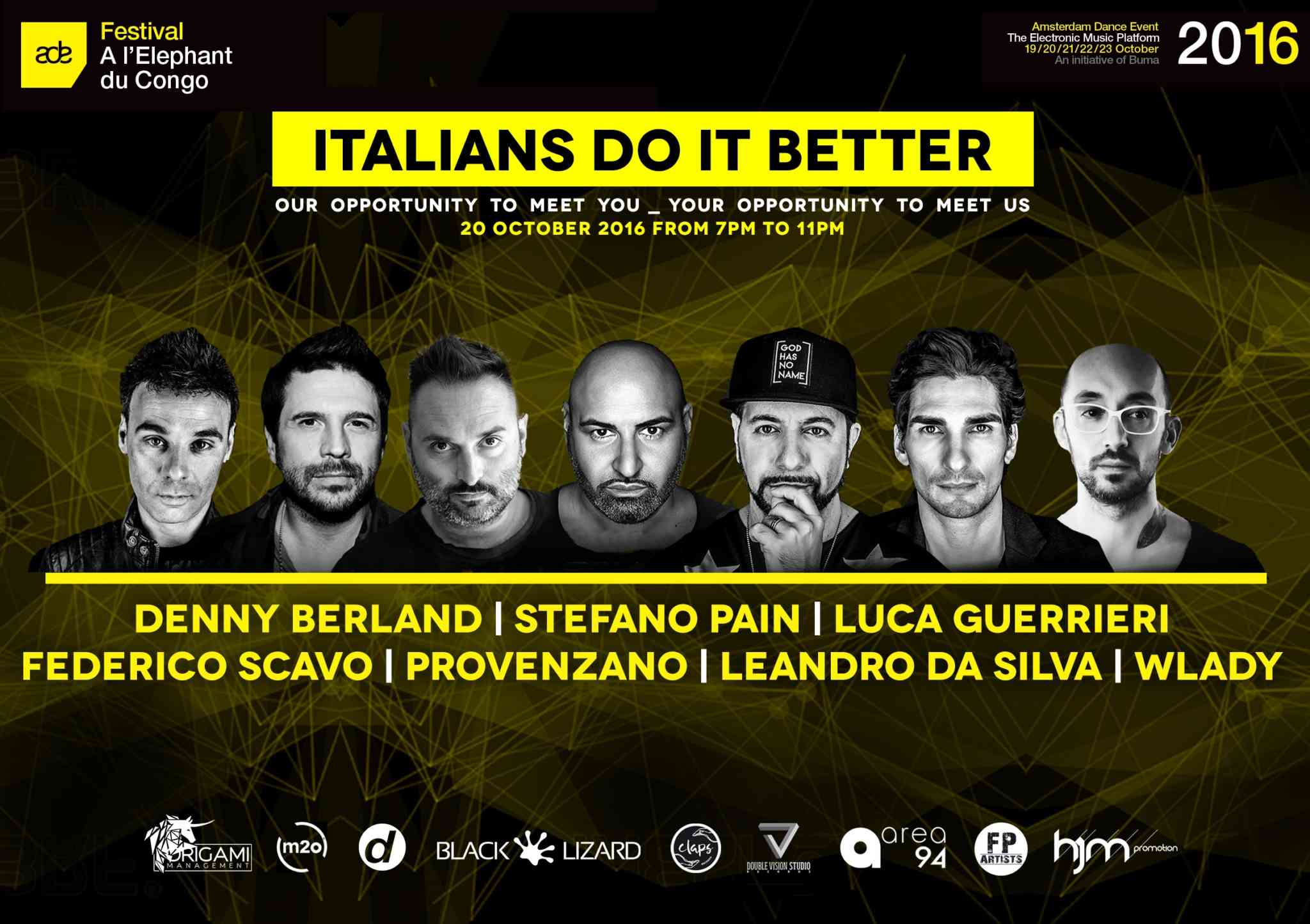 Musica elettronica, ad Amsterdam con Italians do it better