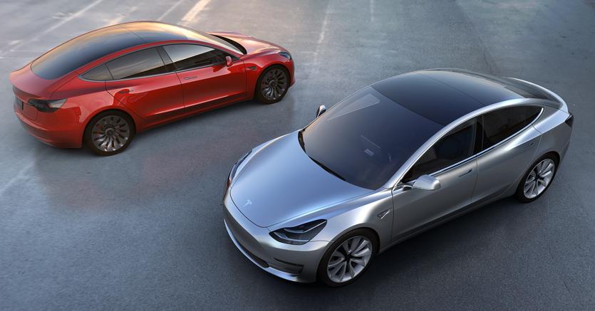 Novità Tesla Model 3
