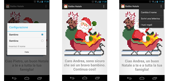 Quest'anno a Babbo Natale invio un Whatsapp