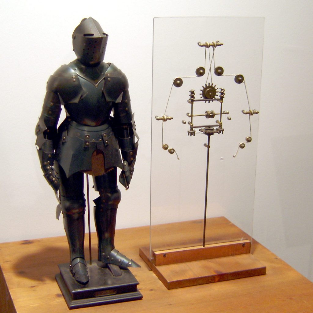 i robot lavoratori di Leonardo Da Vinci