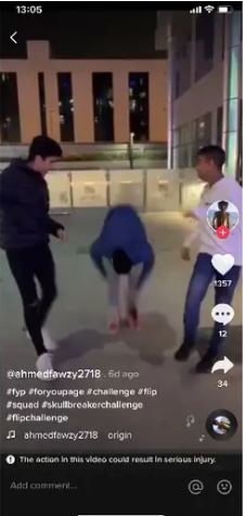 tiktok banna la skullbreaker challenge skullbreaker challenge
